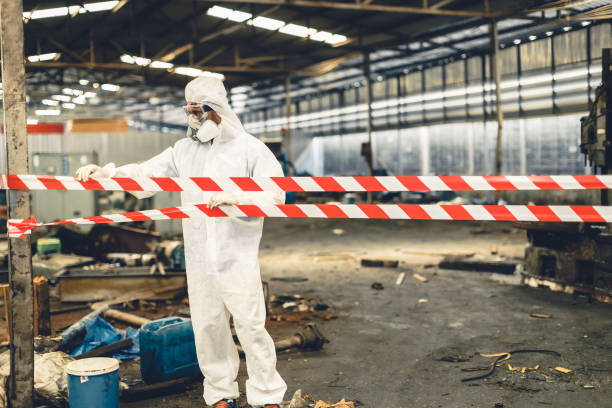 Professional Hoarding Cleanup technician working in Sloan, IA